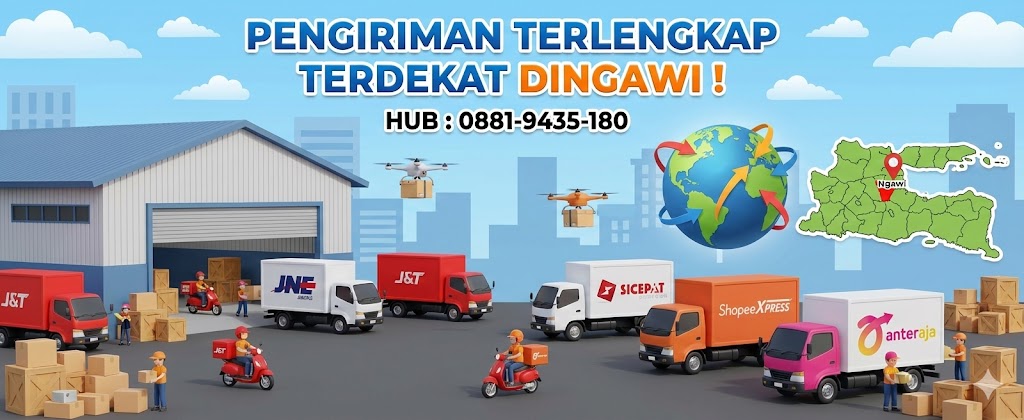PENGIRIMAN TERLENGKAP TERDEKAT DINGAWI ! HUB : 0881-9435-180