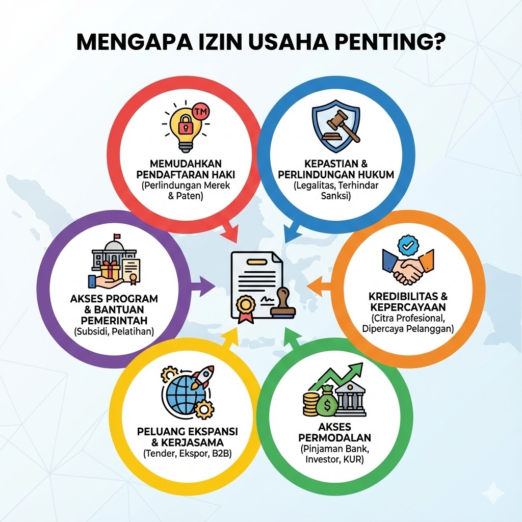 mengapa izin usaha itu penting ?