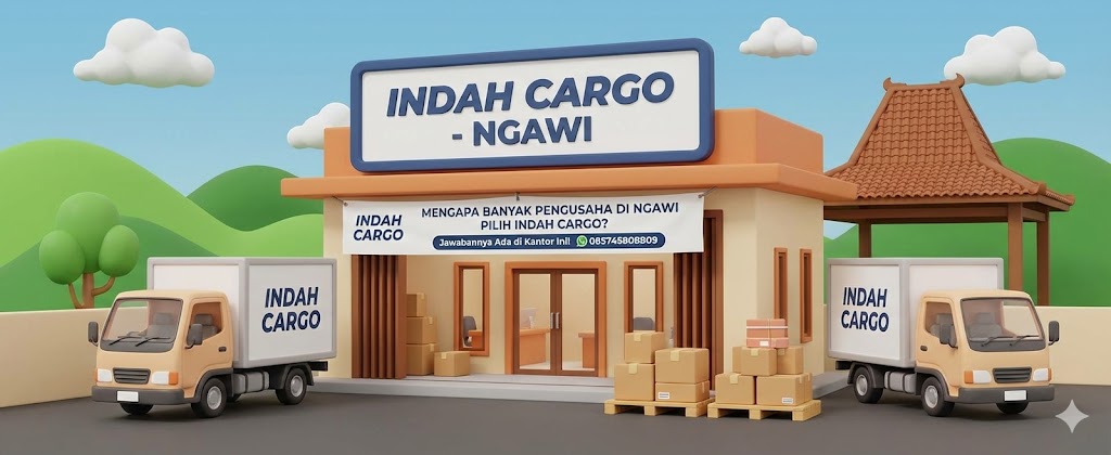 Mengapa Banyak Pengusaha di Ngawi Pilih Indah Cargo? Jawabannya Ada di Kantor Ini! 085745808809