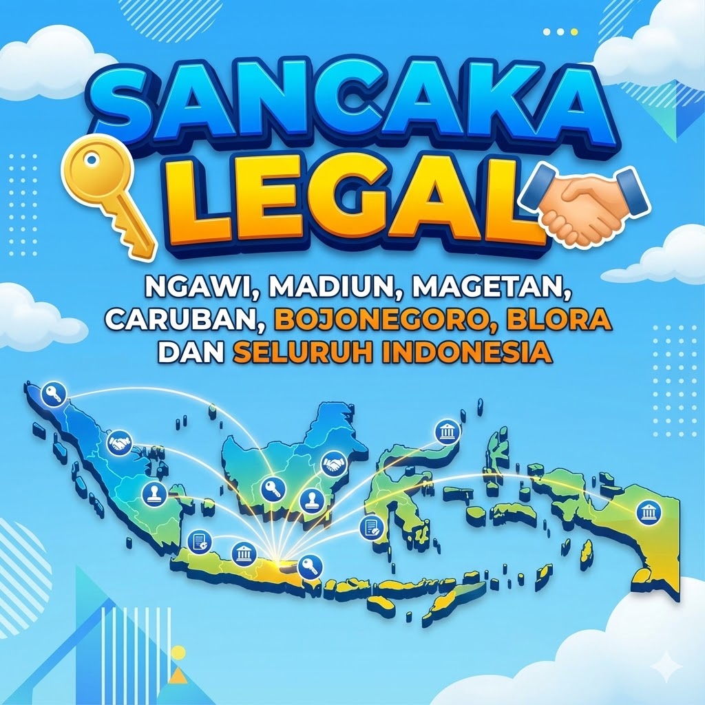 SANCAKA LEGAL NGAWI, MADIUN, MAGETAN, CARUBAN, BOJONEGORO, BLORA DAN SELURUH INDONESIA